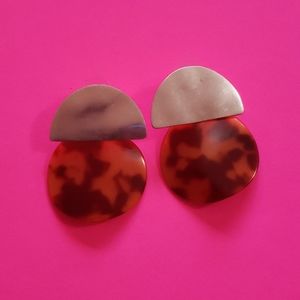 Tortoise Earrings